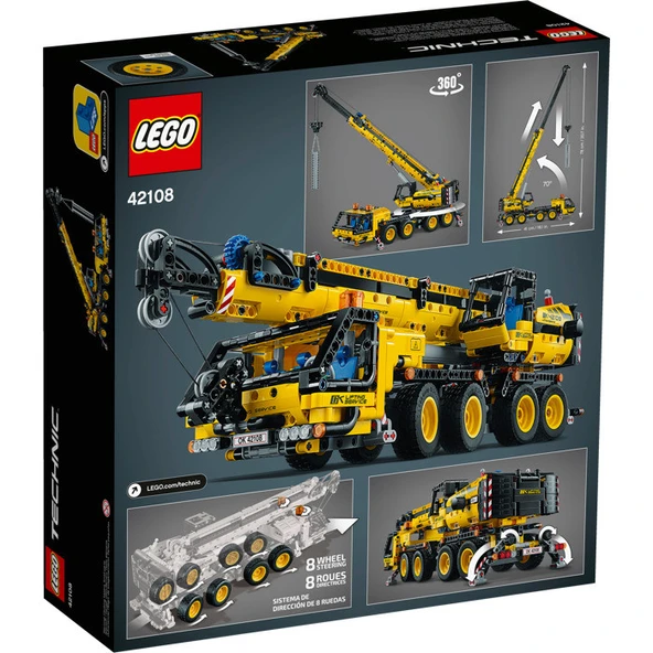 LEGO Technic 42108 Mobil Vinç - Resim 3