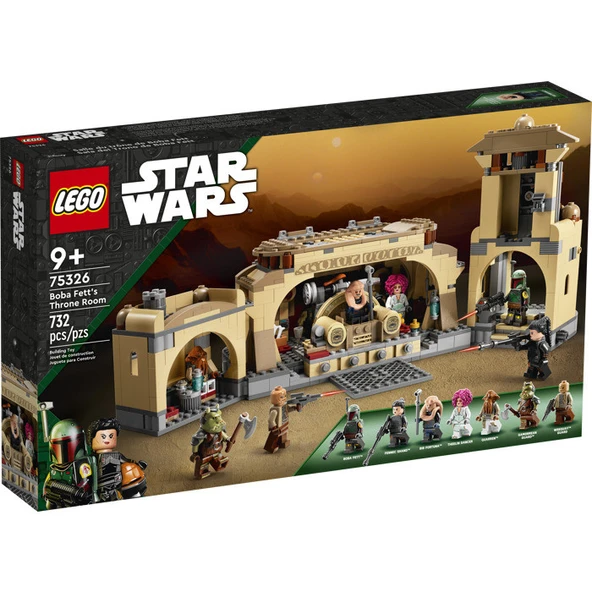 LEGO 75326 Boba Fett's Throne Room Set ürün görseli 1