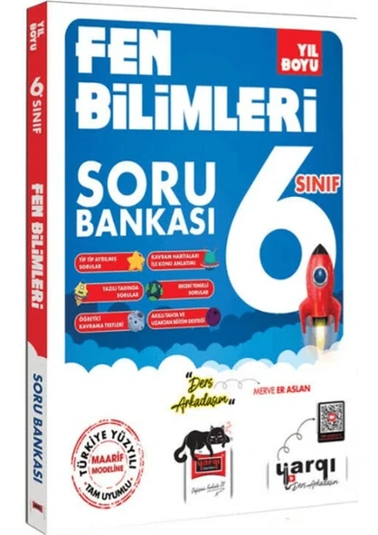 Yargı Yayınevi 6. Sınıf Fen Bilimleri Yıl Boyu Soru Bankası ürün görseli 1