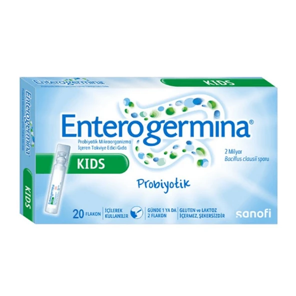 Enterogermina Kids 5 ml 20 Flakon ürün görseli 1