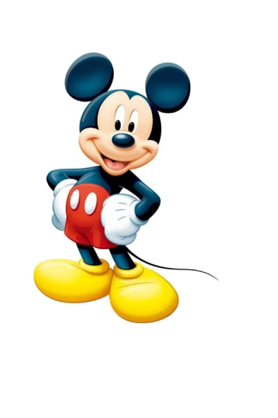 hediyehobihersey Mickey Mouse Yenilebilir Resimli Pasta Şeker Kağıt Baskısı (a4 Boyutu) ürün görseli 1