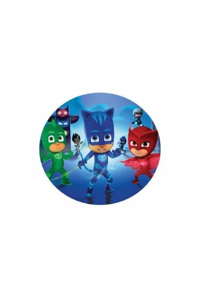 Yenilebilir Kağıt Wafer paper For Pj Mask Resimli Şekerli Kağıt Yenilebilir Kağıt Üzerine Resimli Pasta Baskısı ürün görseli 1