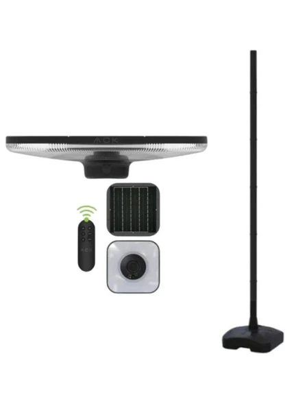 ACK AT42-29001 25W IP54 Solar Led Bahçe Armatürü Seti ürün görseli 1