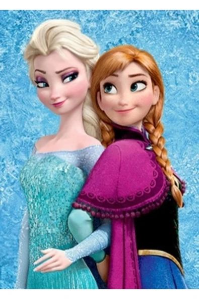 DMS DEKOR Frozen A4 Tam Sayfa Pasta Üstü Yenilebilir Şekerli Kağıda Baskı Model 6 ürün görseli 1