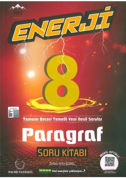 Palme Yayınevi Hazırlık 8. Sınıf Enerji Paragraf Soru Kitabı ürün görseli 1