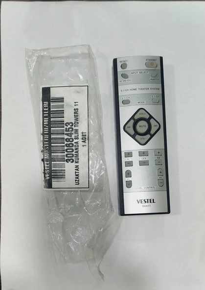 Vestel Slim-11 Ses Sistemi Kumandası Orijinal ürün görseli 1