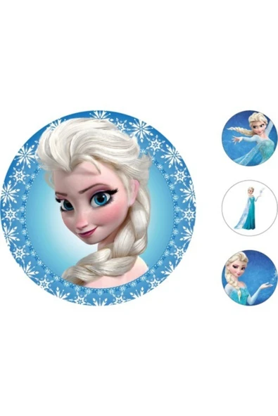 velomy Elsa Pasta Kurabiye Üstü Resim ürün görseli 1