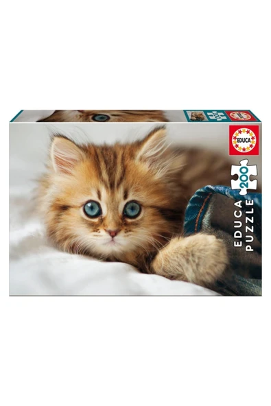 EDUCA Kitten 200 Parça Puzzle No. 17154 ürün görseli 1
