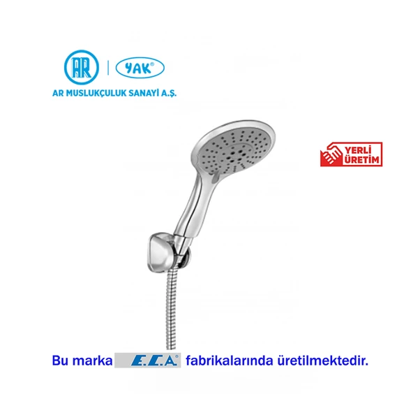 Ar Tılıa Mafsallı Üst Takım Duş Başlığı Beş Fonksiyonlu 102117359 ürün görseli 1