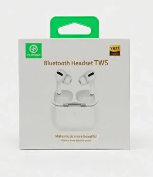YK Design YK77 Bluetooth 5.0 Kablosuz Kulaklık - Şarj Kutulu Wireless Stereo TWS ürün görseli 1