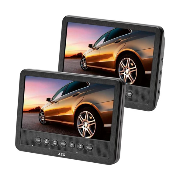 AEG DVD4555 Koltuk Başlığı Monitör DVD USB AUX – Araç İçi Multimedya Ekran 12V Çakmaklık (Kullanılmış Tam Çalışır) ürün görseli 1