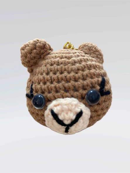 Amigurumi Anahtarlık 7-8 cm Sevimli El Örgüsü Hediyelik Anahtar ve Çanta Aksesuarı ürün görseli 1