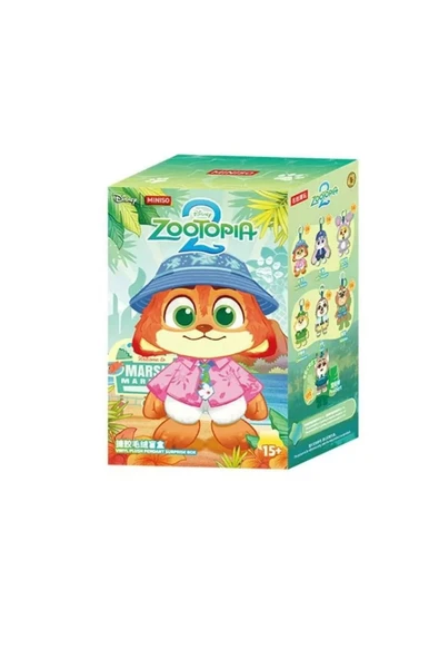 Zootopia 3.Seri Sürpriz Kutu Figür Oyuncak Koleksiyonluk Peluş Karakterler Blind Box Seri ürün görseli 1