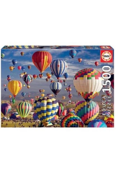 EDUCA Puzzle 1500 Parça Sıcak Hava Balonu 17977 ürün görseli 1