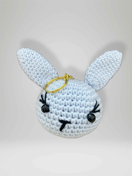 Amigurumi Anahtarlık 7-8 cm Sevimli El Örgüsü Hediyelik Anahtar ve Çanta Aksesuarı ürün görseli 1