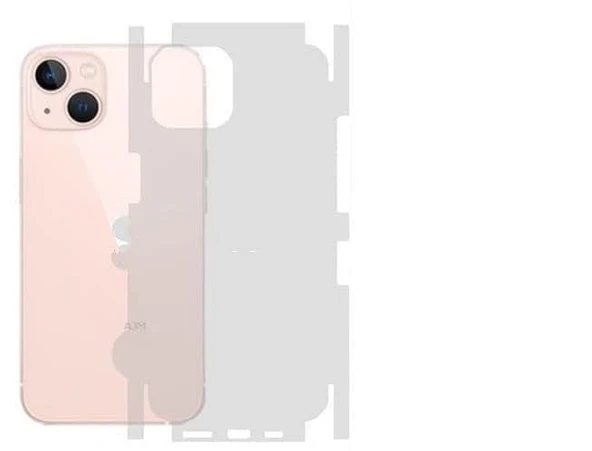 Iphone 14 ile Uyumlu 360 Arka Kaplama   Mat Şeffaf ürün görseli 1