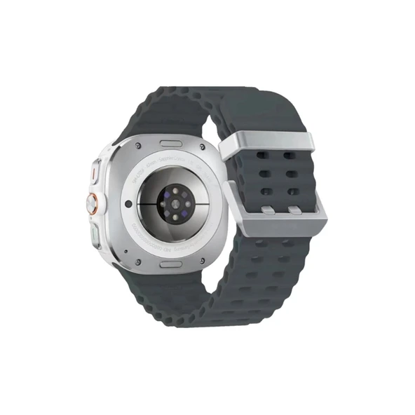 Watch 7 Ultra Kr417 Rug Silikon Kordon - Koyu Gri ürün görseli 1