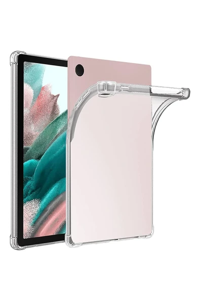 Mey İthalat®  Samsung Galaxy Tab A9 Kılıf Anti Shock Tablet Silikon - Şeffaf ürün görseli 1