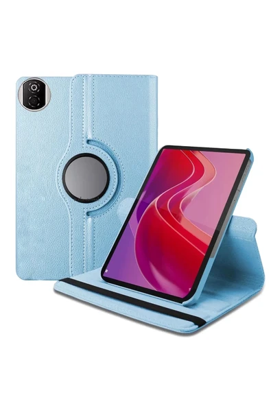 Mey İthalat®  Huawei Honor Pad X7 360 Tablet Deri Kılıf - Mavi ürün görseli 1
