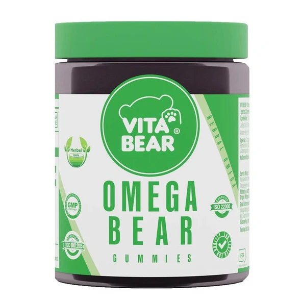 Vita Bear Omega 60 Adet Çiğneme ürün görseli 1