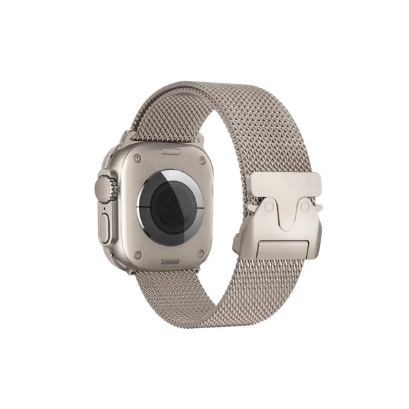 Apple Watch 42mm Milano Metal Kordon - Titan Gri ürün görseli 1