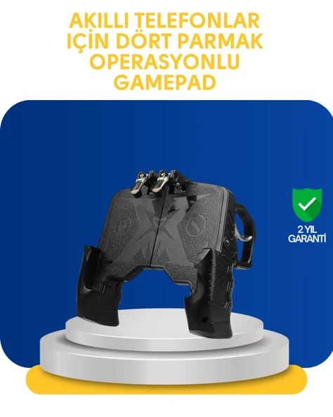 Gerçekçi Oyun Deneyimi Sunan Dört Parmak Mobil Gamepad ürün görseli 1
