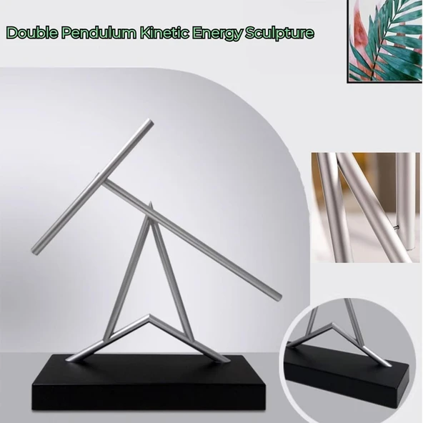 Kaos Sarkaç Pilli Newton Denge Beşiği ürün görseli 1