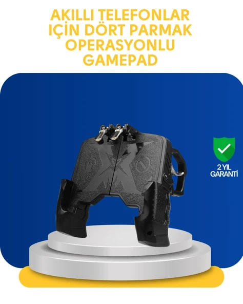 Gerçekçi Oyun Deneyimi Sunan Dört Parmak Mobil Gamepad ürün görseli 1
