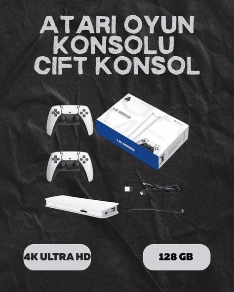 M15 Retro Konsol – 20.000 Oyunlu, Çift Gamepadli, 4k Hdmı ürün görseli 1