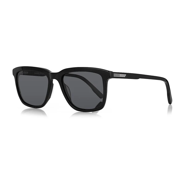 Daniel Klein DK3286-1 Siyah Contour Frame Dikdörtgen Polarize Camlı Erkek Güneş Gözlüğü 54-18-145 ürün görseli 1