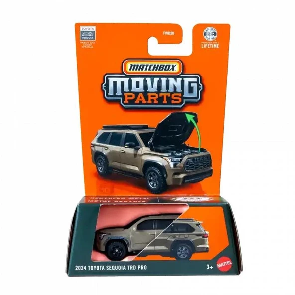 Matchbox 2026 1:64 Arabalar 2024 TOYOTA SEQUOIA TRD PRO JHV54 ürün görseli 1