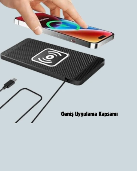 C9 Manyetik Kablosuz Şarj Ped - Resim 3