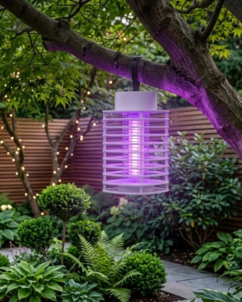 Şarjlı Sivrisinek Öldürücü Lamba Uv Işık Sessiz Çalışma Taşınabilir Ve Güvenli Kullanım ürün görseli 1