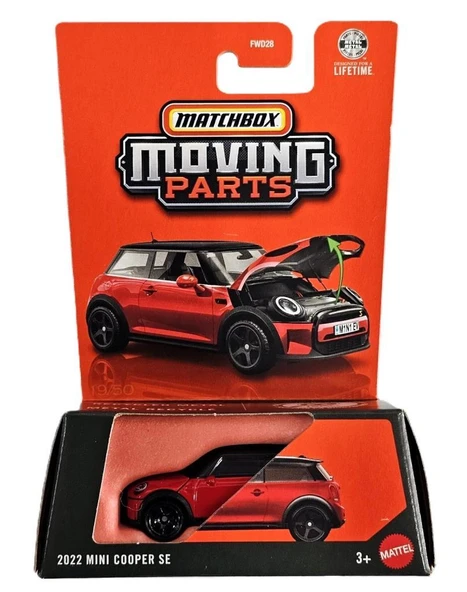 Matchbox 2026 1:64 Arabalar 2022 MINI COOPER SE JHV44 ürün görseli 1
