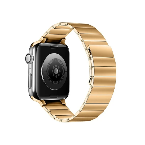 Apple Watch 38mm Kr404 Huks Kordon (saat Değildir) - Gold ürün görseli 1