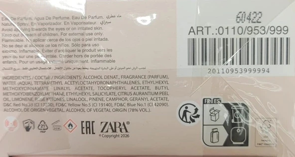ZARA ILLUSION EDP 80 ML - Resim 6