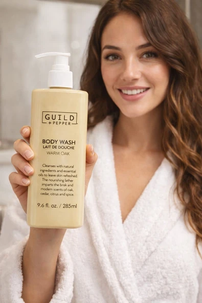 Guild + Pepper Warm Oak Nemlendirici Duş Jeli 285 ml - Resim 3