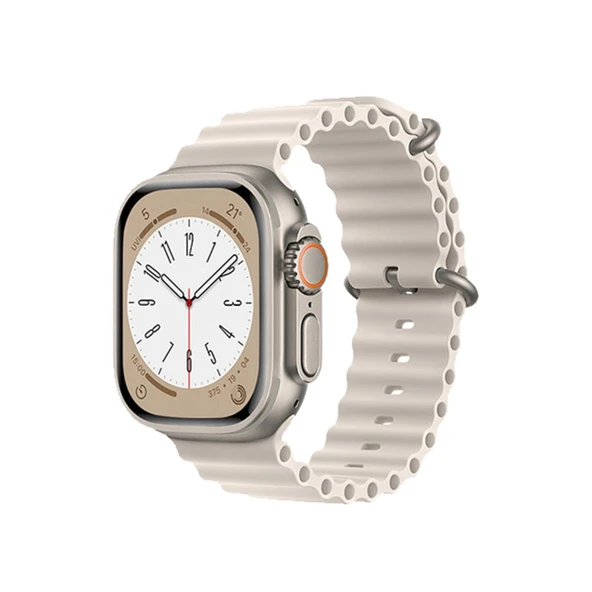 Apple Watch 38mm Ocean Kordon (saat Değildir) - Krem ürün görseli 1