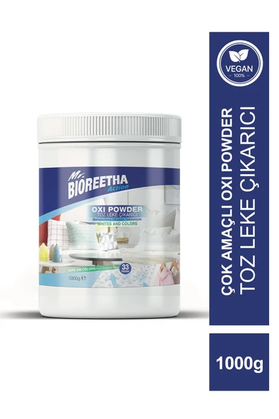 Mr. Bioreetha Action Oxi Powder Toz Leke Çıkarıcı 1000 G ürün görseli 1