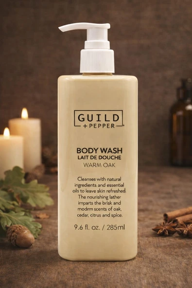 Guild + Pepper Warm Oak Nemlendirici Duş Jeli 285 ml - Resim 4