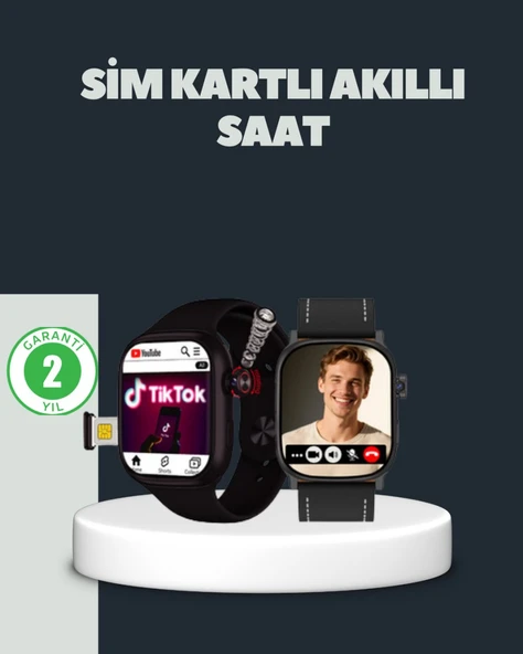 SIM Kartlı GPS Destekli Akıllı Saat Sesli Görüşmeli ürün görseli 1