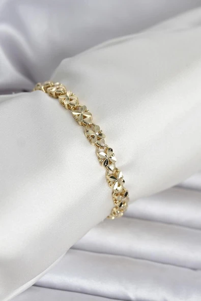 Xuping Kelebek Model Gold Renk Kadın Bileklik - TJ-BB8414 ürün görseli 1