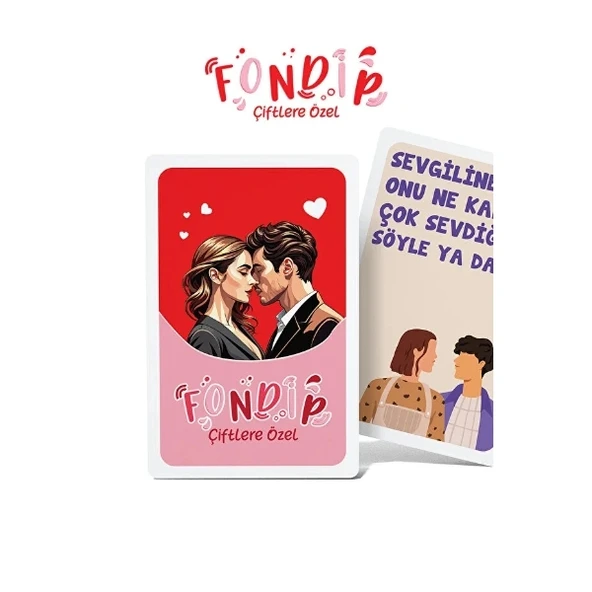 Fondip Çiftlere Özel Kart Oyunu - Resim 3