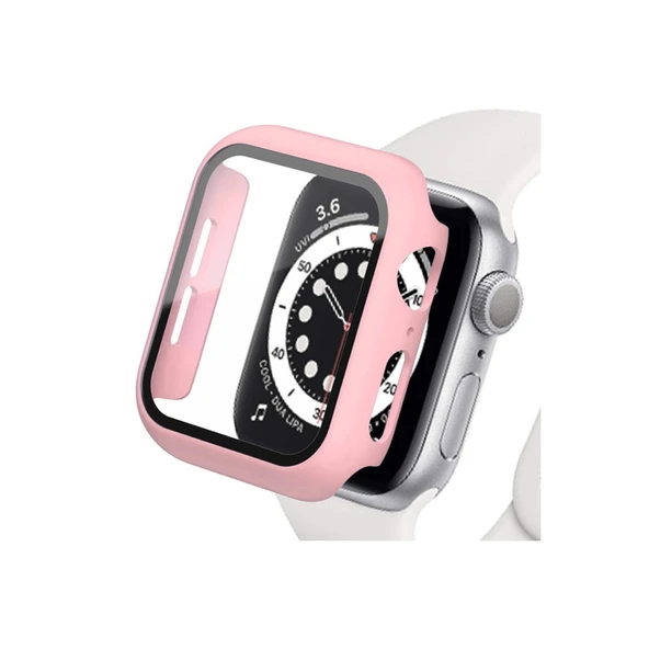 Apple Watch 40mm Camlı Kasa Ekran Koruyucu - Rose Gold ürün görseli 1