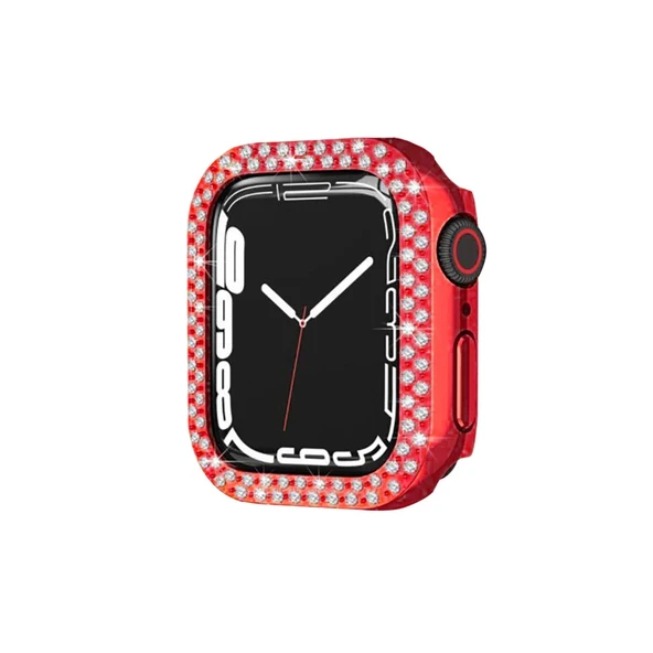 Apple Watch 42mm Taşlı Kasa - Kırmızı ürün görseli 1