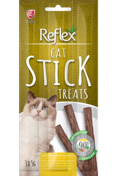 Reflex Kedi Ödül Sticks Hindi & Kuzu 3*5 Gr ürün görseli 1