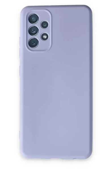 Newface Samsung Galaxy A13 4G Kılıf Nano içi Kadife Silikon - Lila ürün görseli 1