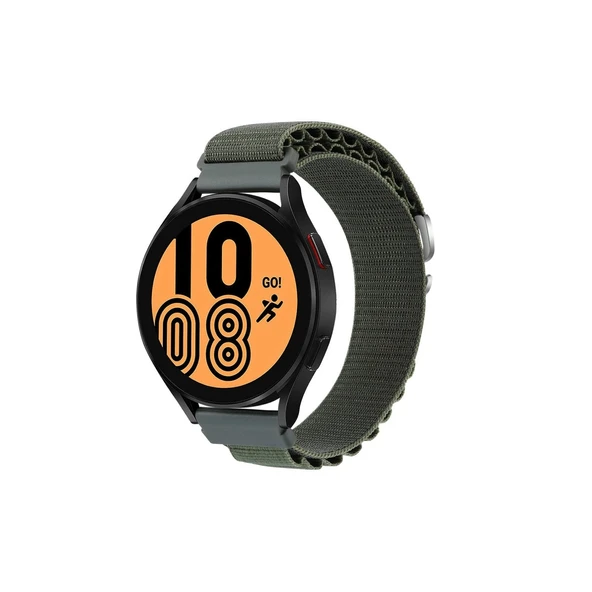 Watch 20mm Kr410 Kumaş Kordon - Yeşil ürün görseli 1