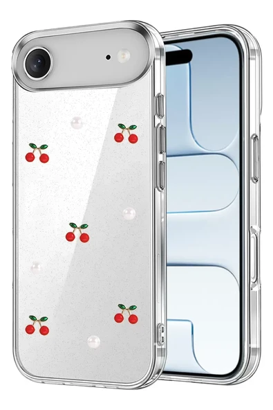 Newface Apple iPhone 17 Air Fiyonk Desenli Kapak - Desen 9 ürün görseli 1