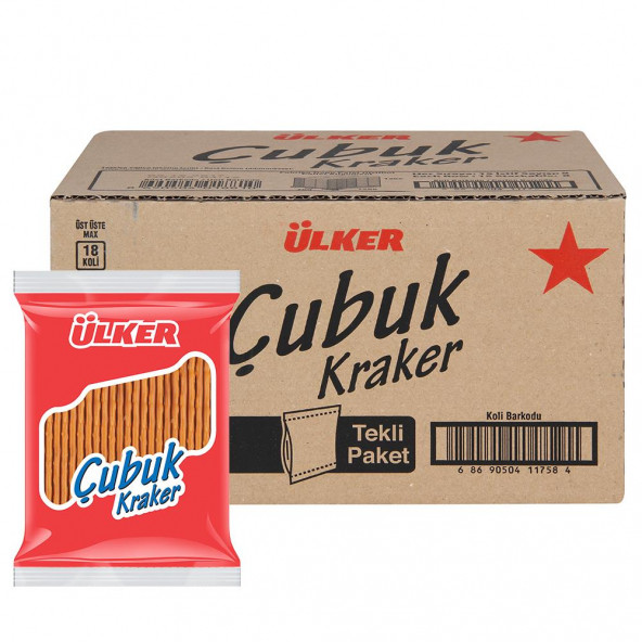 Ülker Çubuk Kraker 36'lı 40 g ürün görseli 1